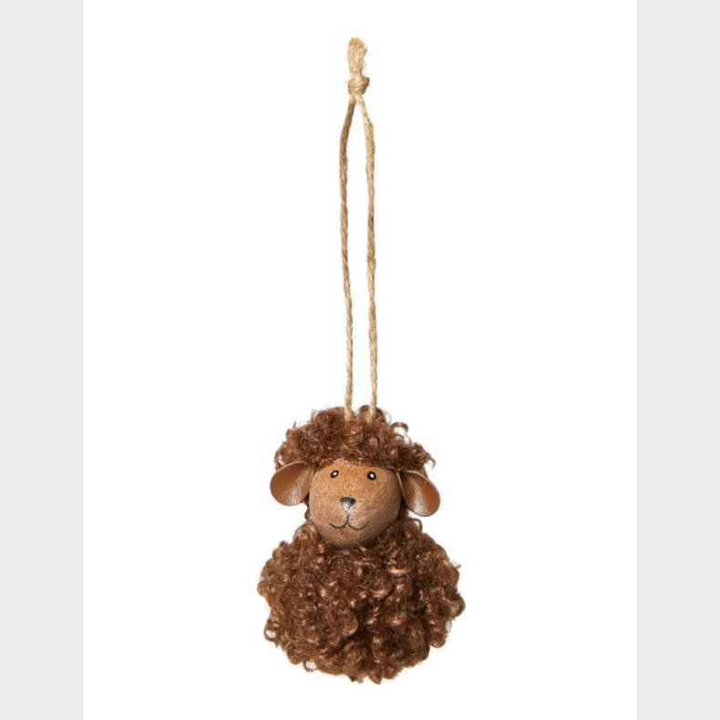 F�R FLUFFY H�NGE H7CM BRUN