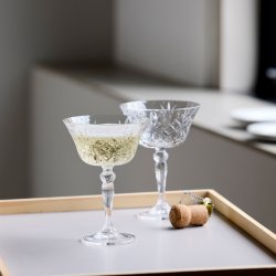 LYNGBY MELODIA CHAMPAGNESK�L 26CL - 4 STK.