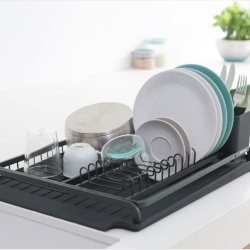 BRABANTIA OPVASKESTATIV STOR DARK GREY