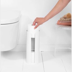 BRABANTIA TOILETRULLE HOLDER HVID