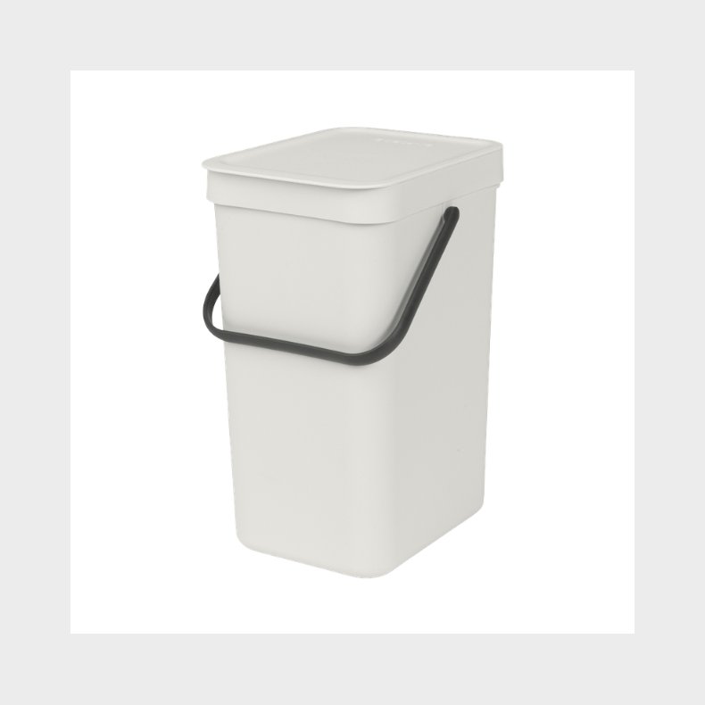 BRABANTIA AFFALDSSPAND 12 L HVID