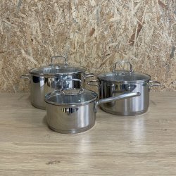 WMF GRYDES�T ASTORIA 6 DELE + 24/28CM ST�L PANDER