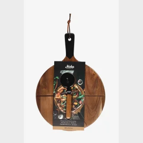 MAKU PIZZA BAKKE MED KNIV