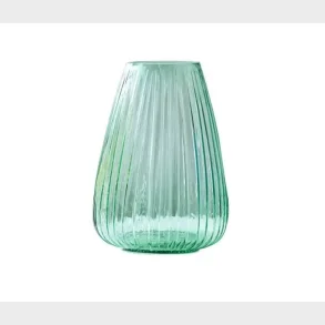 KUSINTHA VASE 22CM GR�N GLAS