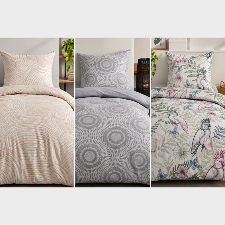 PREMIUM QUALITY SENGET�J 140X200 CM � ASSORTEREDE M�NSTRE
