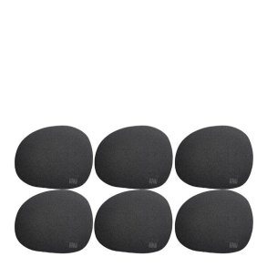 RAW NY COASTER 6X BLACK SILIKONE