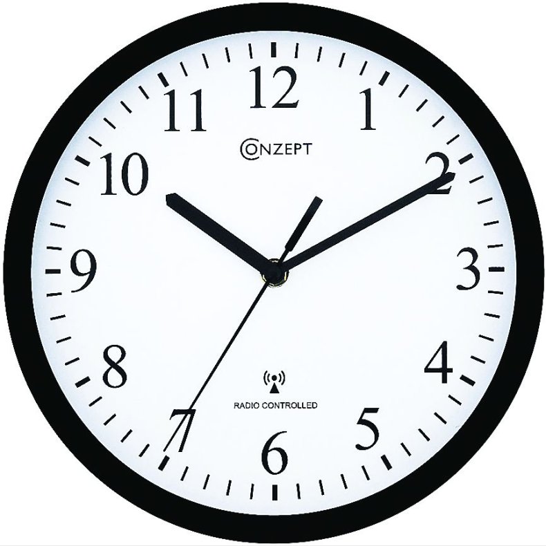 CONZEPT RADIOSTYRET VGUR SORT PLAST