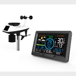 CONZEPT VEJRSTATION PROFESSIONEL MED FARVESKRM