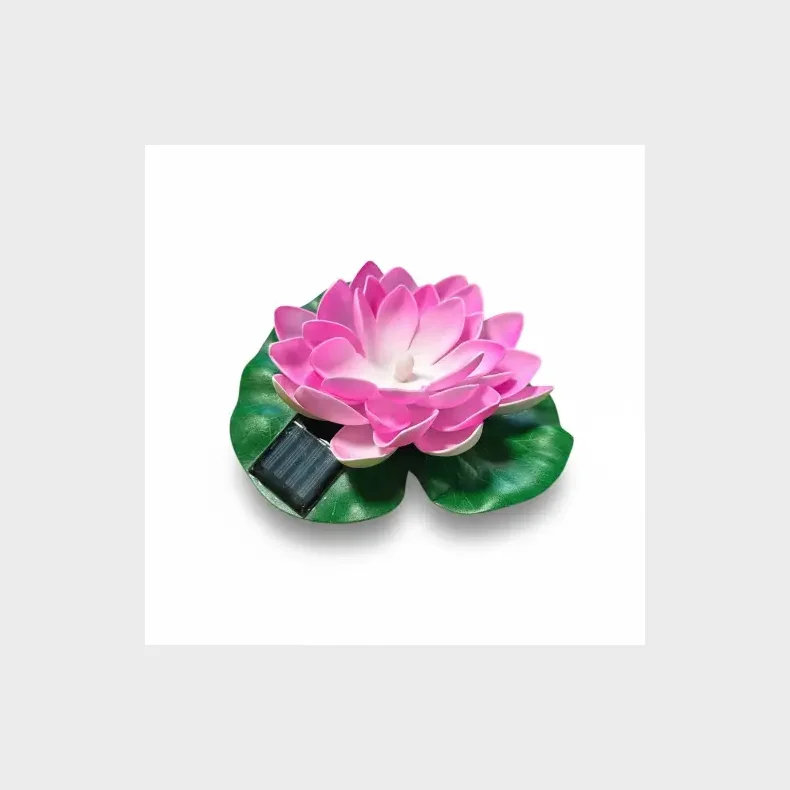 SOLAR LOTUSBLOMST �17 PINK 2 STK
