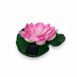 SOLAR LOTUSBLOMST �17 PINK 2 STK