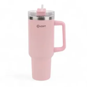 CONZEPT TERMOKOP ROSA MED HANK OG SUGERR