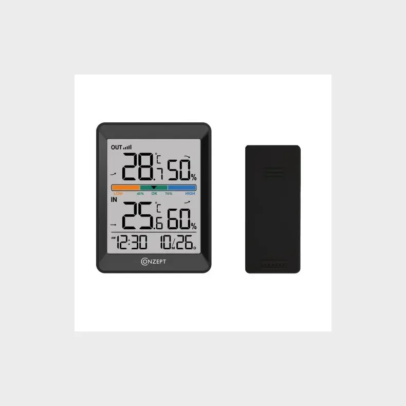 CONZEPT TR�DL�S VEJRSTATION MED UR SORT