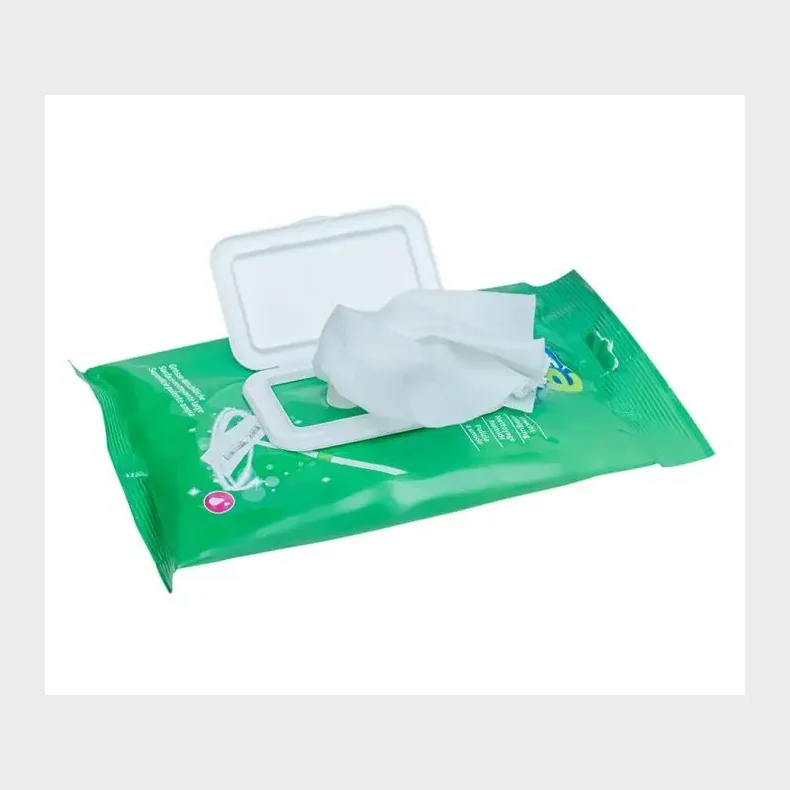 CREA CLEAN WET WIPES M. CITRONDUFT TIL FLADMOPPE