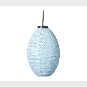 SOLCELLE LANTERNELAMPE LYSEBL� 22X32CM