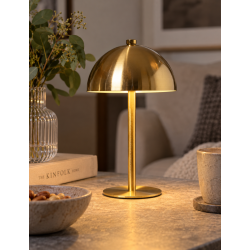 DA'CORE GENOPLADELIG BORDLAMPE TOUCH 12 X 20,5 CM - GULD