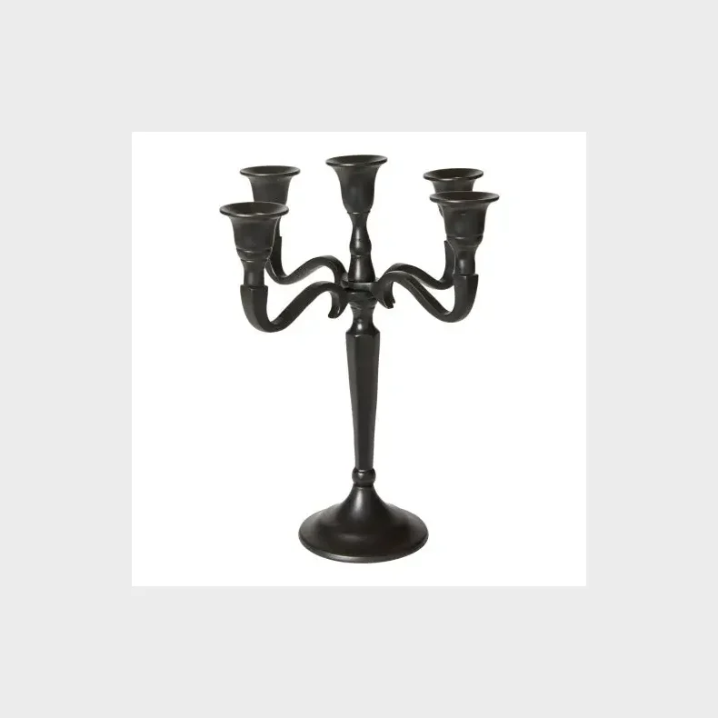 LYSESTAGE 5 AMRE H27CM ALU SORT