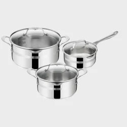 JAMIE OLIVER BY TEFAL COOK SMART GRYDES�T 6 DELE RUSTFRIT ST�L