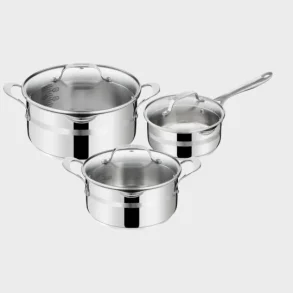 JAMIE OLIVER BY TEFAL COOK SMART GRYDES�T 6 DELE RUSTFRIT ST�L