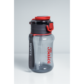 SPORTSFLASKE GR/RD 800ML