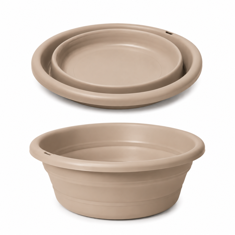 DA'CORE BALJE FOLDBAR MED HUL TIL OPH�NG 9L SAND