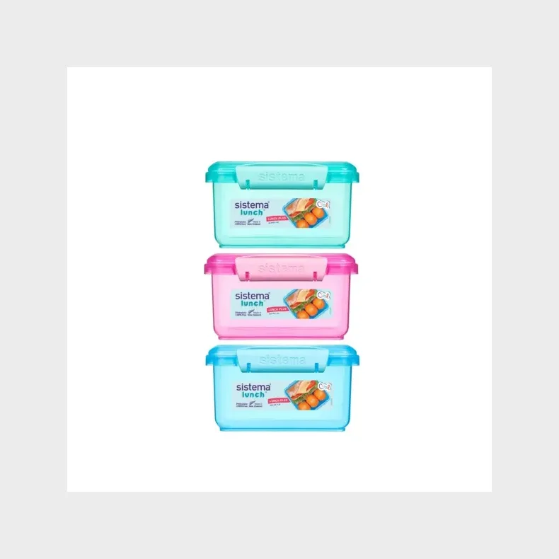 MADKASSE 1,2L LUNCH COLOURED PLUS