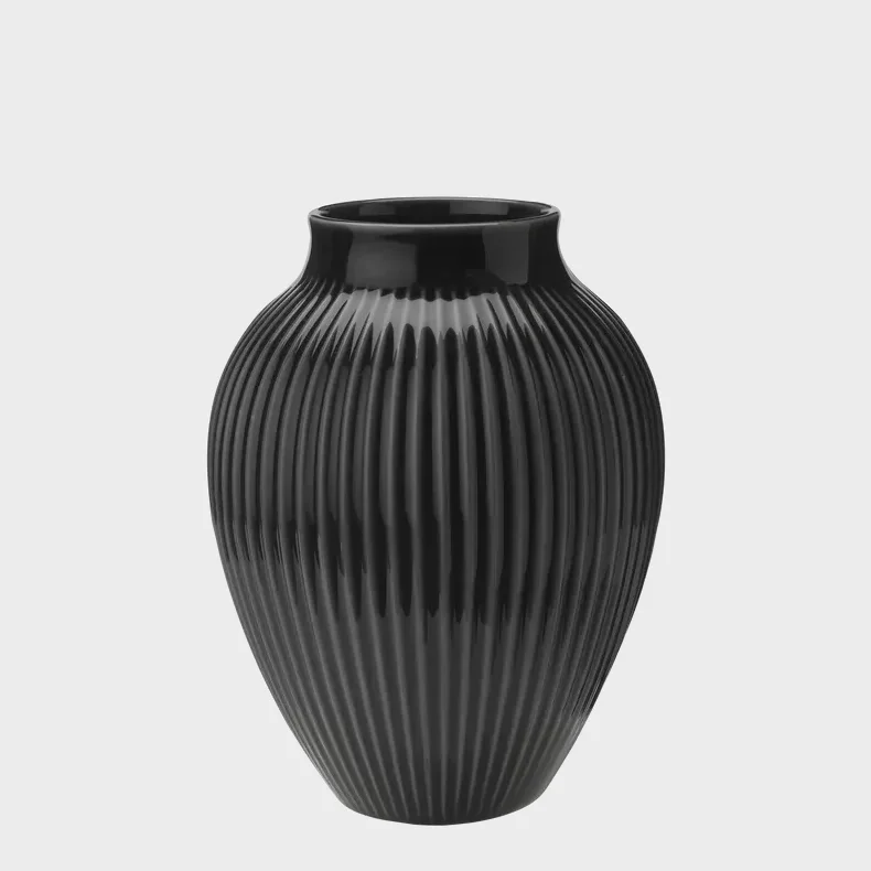 KNABSTRUB VASE SORT 20 CM