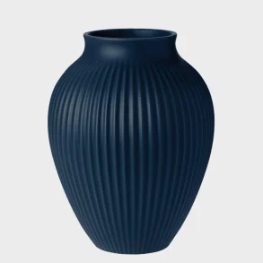 KNABSTRUP VASE MAT DARK BLUE 27CM