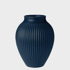 KNABSTRUP VASE MAT DARK BLUE 20CM