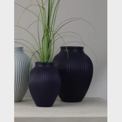 KNABSTRUP VASE MAT DARK BLUE 27CM