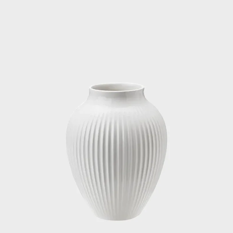 KNABSTRUP VASE 12,5 CM HVID