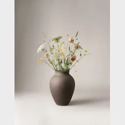 KNABSTRUP VASE 20 CM - BARK 