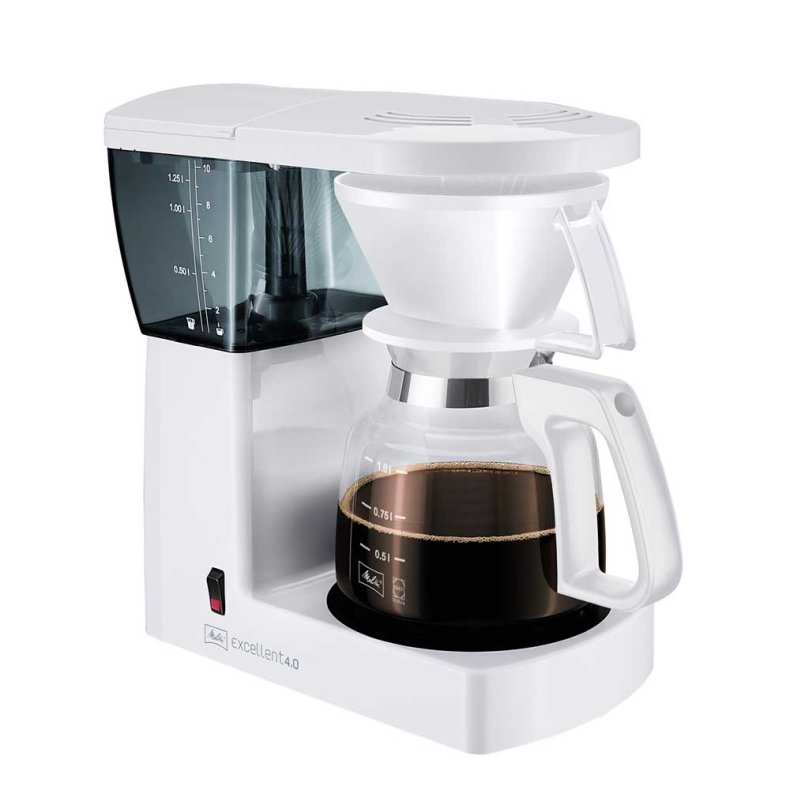MELITTA EXCELLENT 4.0 KAFFEMASKINE HVID