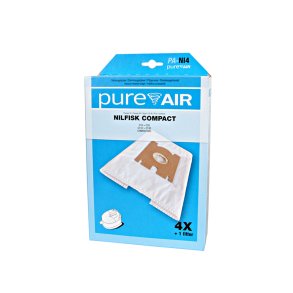 PUREAIR NILFISK STVSUGERPOSER NI4 - 4 STK. 