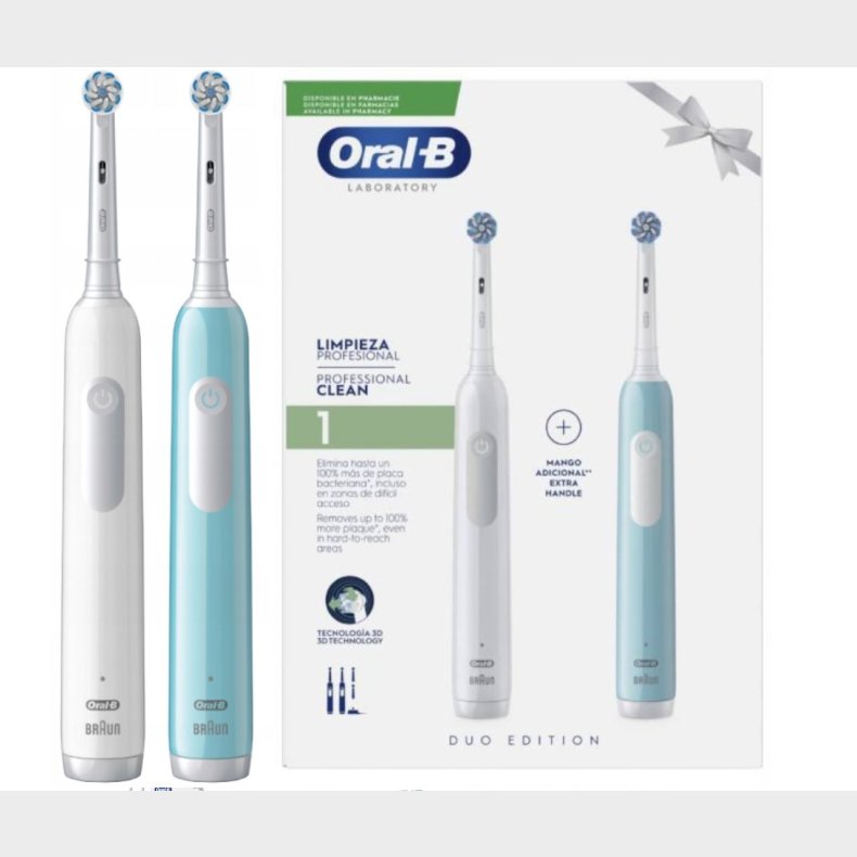 ORAL-B PRO 1 DUO + 4 BRSTER