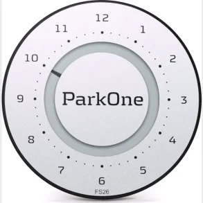 PARKONE-2 ELEKTRONISK P-SKIVE ALPINE WHITE