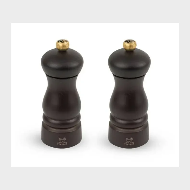 PEUGEOT CLERMONT SALT-&amp; PEBERKV�RNS�T 13CM CHOKOLADE