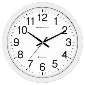 ROSENBORG RADIOSTYRET VGUR  40 CM HVID