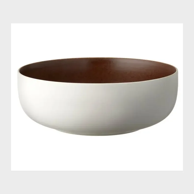 NORTH SALATSK�L 25CM MATTE WHITE/BARK