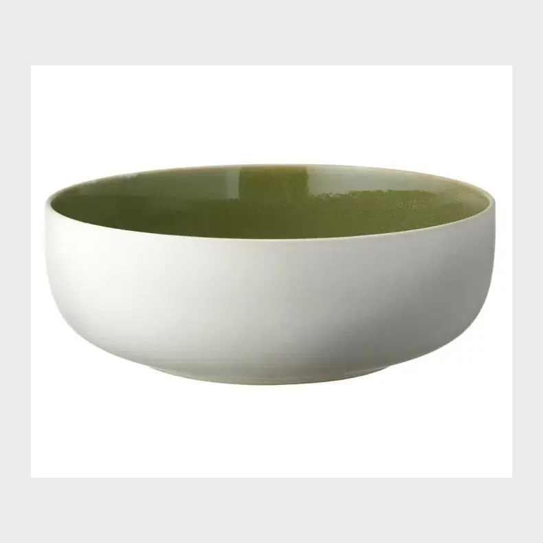 NORTH SALATSK�L 25CM MATTE WHITE/SHINY MOSS