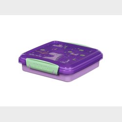 SISTEMA SANDWICH BOX KIDS DESIGN 450ML - 1 STK ASSORTERET