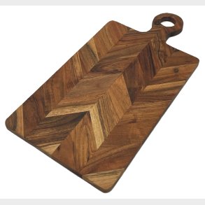 SKREBRT 50X25 CM AKACIA SILDEBEN