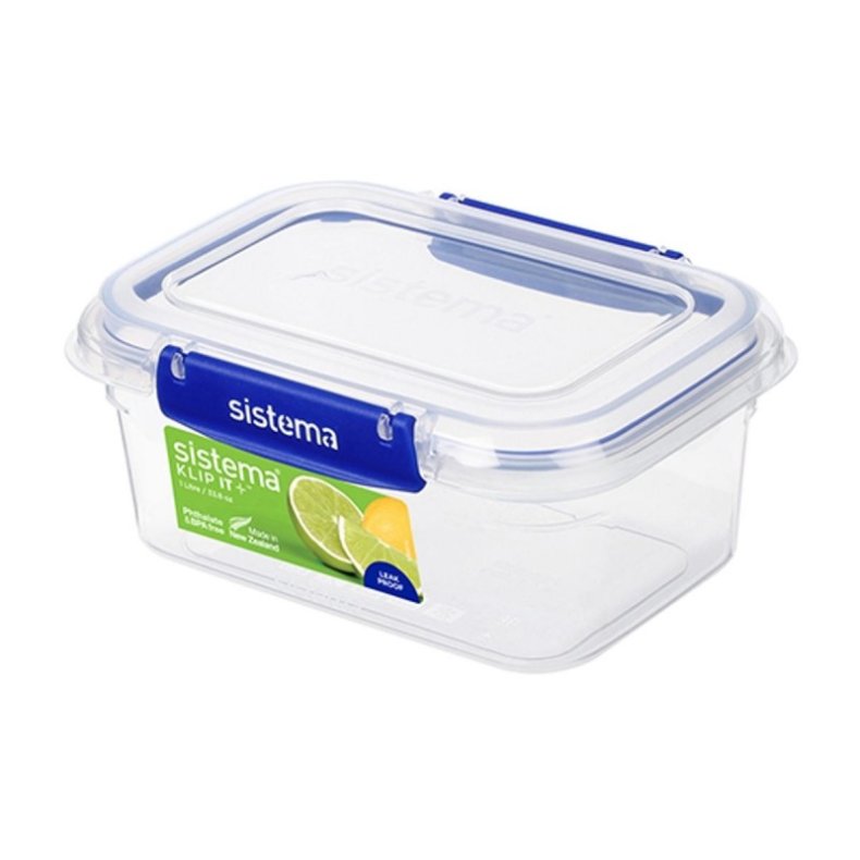 SISTEMA KLIP IT+ RECTANGLE OPBEVARINGSBOKS 1 L