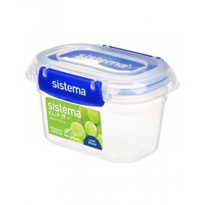 SISTEMA KLIP IT+ RECTANGLE OPBEVARINGSBOKS 400 ML