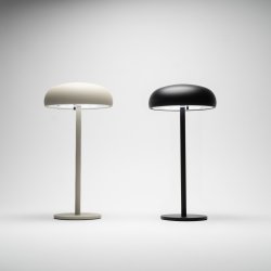 NORDIS ISOLDE LED TOUCH BORDLAMPE SORT/BEIGE - 1 STK ASSORTERET