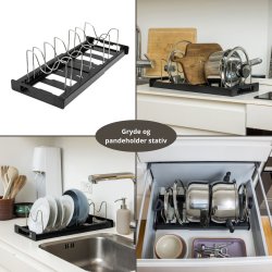 SCANDINAVIAN COLLECTION GRYDE &amp; PANDEHOLDER STATIV