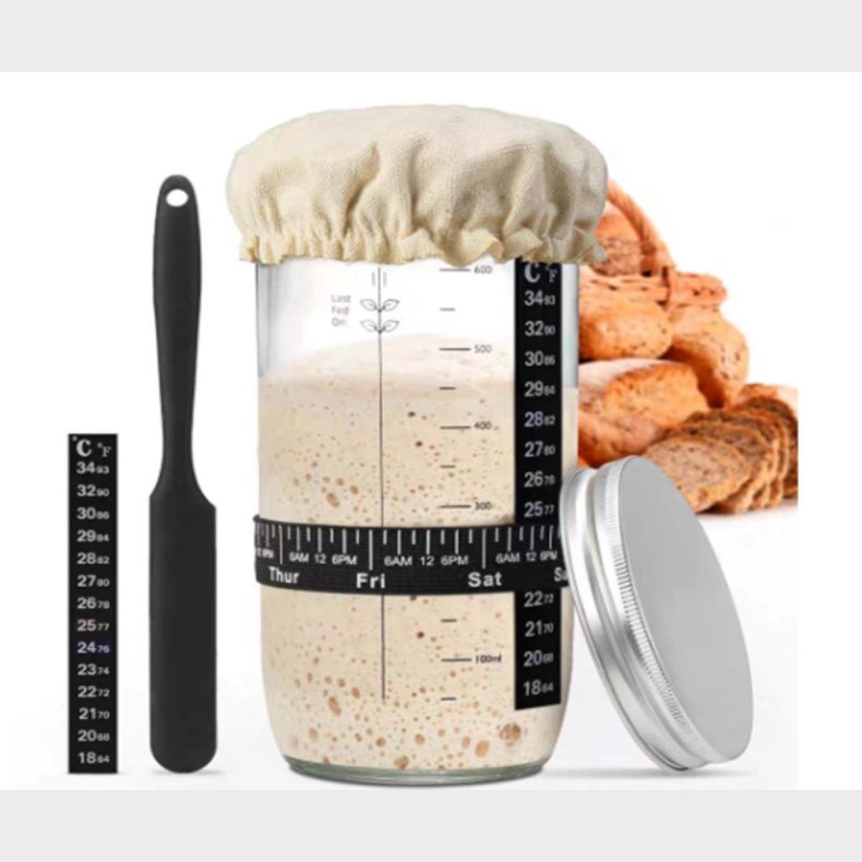 CONZEPT SURDEJSS�T 5 DELE � 730 ML GLAS MED TILBEH�R