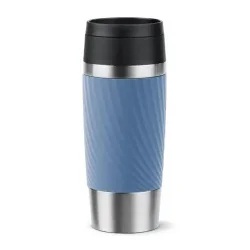 TEFAL TRAVEL MUG 0,36 L BLUE SLEEVE TWIST