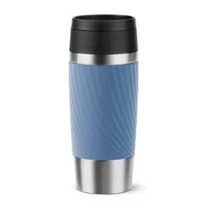 TEFAL TRAVEL MUG 0,36 L BLUE SLEEVE TWIST
