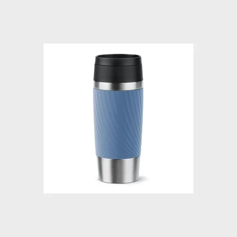 TEFAL TRAVEL MUG 0,36 L BLUE SLEEVE TWIST