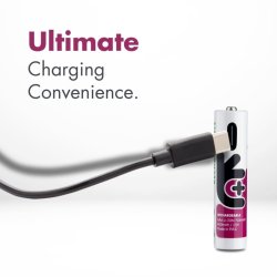 UNIROSS AAA GENOPLADELIGT BATTERI USB-C 4PAK